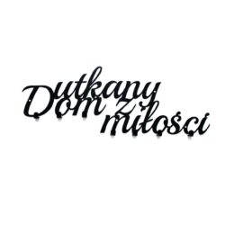 Wieszak na ubrania Dom utkany z miłości - W141