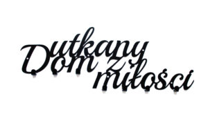 Nowoczesny wieszak na ubrania. Wieszaki designerskie na ubrania. Wieszak do domu na przedpokój. cytat