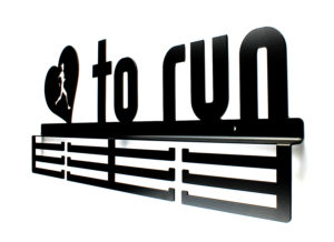 wieszak na medale love to run