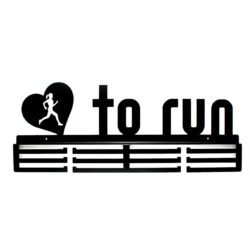 Wieszak na Medale Love to Run 60cm