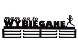 Wieszak na medale 60 cm bieganie biegaczka