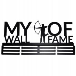 Metalowy wieszak na medale 60cm Łucznictwo łucznik