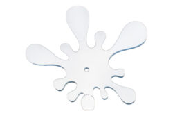 Wieszak metalowy na ubrania klucze KLEKS