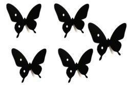 Wieszak Motyl na ubrania ręczniki 5 Szt Motylki