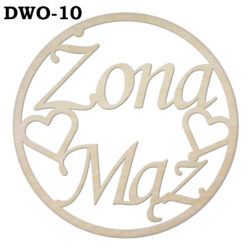 Koło wianek obręcz na ślub DWO-10