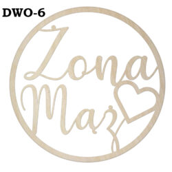 Koło wianek obręcz na ślub DWO-6