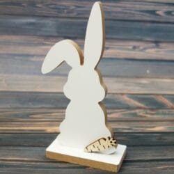 Zając Wielkanocny stojący z podstawką -ZW5
