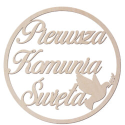 Wianek z imieniem na Komunię Świętą PKS-4