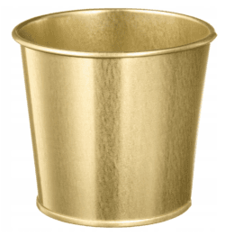 Osłonka Doniczki 9cm złota