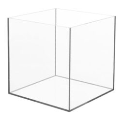 Przezroczysty kubik z plexi idealny na słodkie stoły i do cukierni