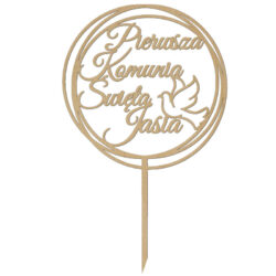 Topper na tort Pierwsza Komunia Święta TKSSK-6