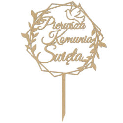 Topper na tort Pierwsza Komunia Święta TKSSK-7A