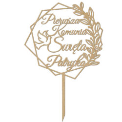 Topper na tort Pierwsza Komunia Święta TKSSK-9
